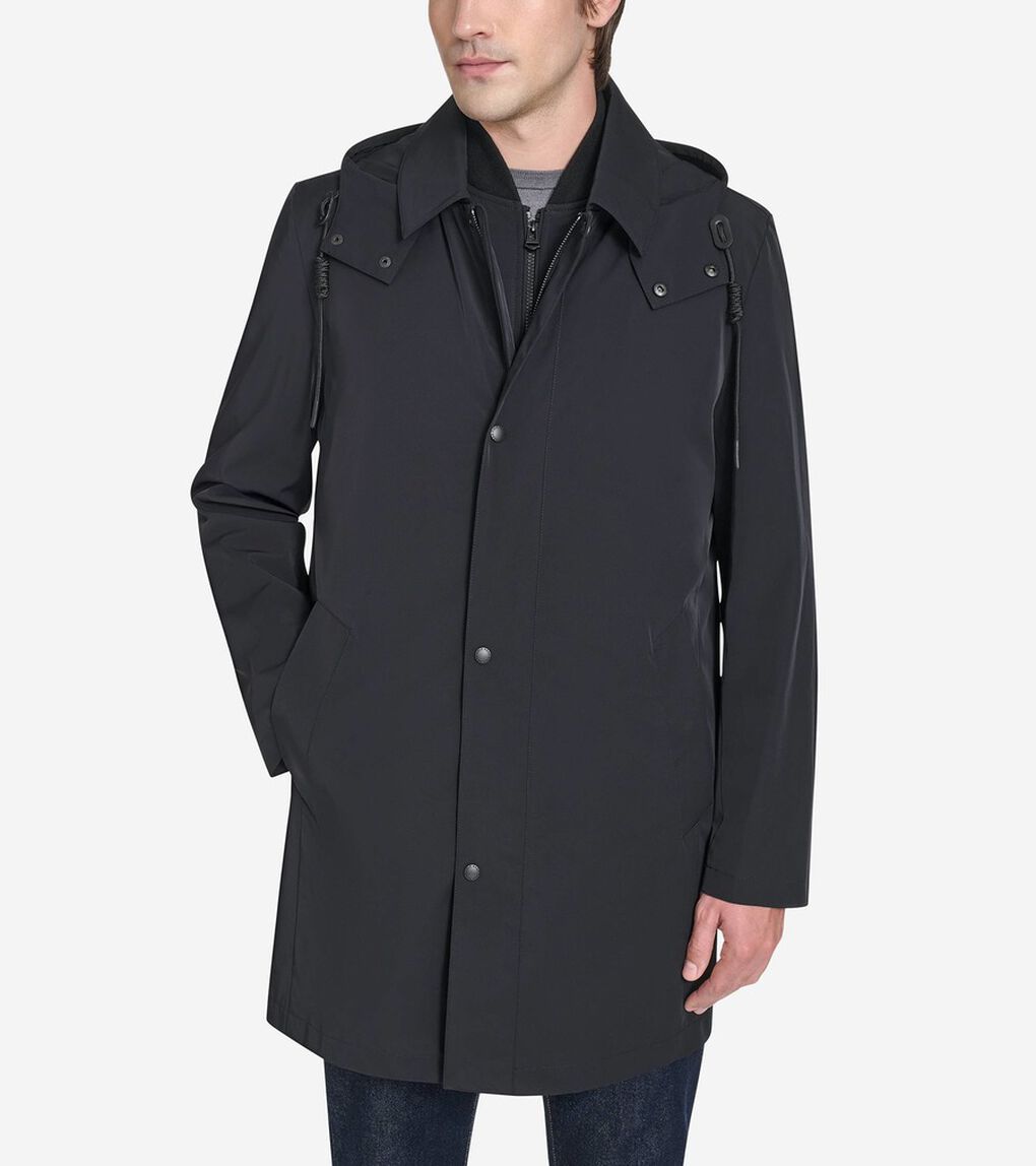 3in1 フーディッド マック コート mens