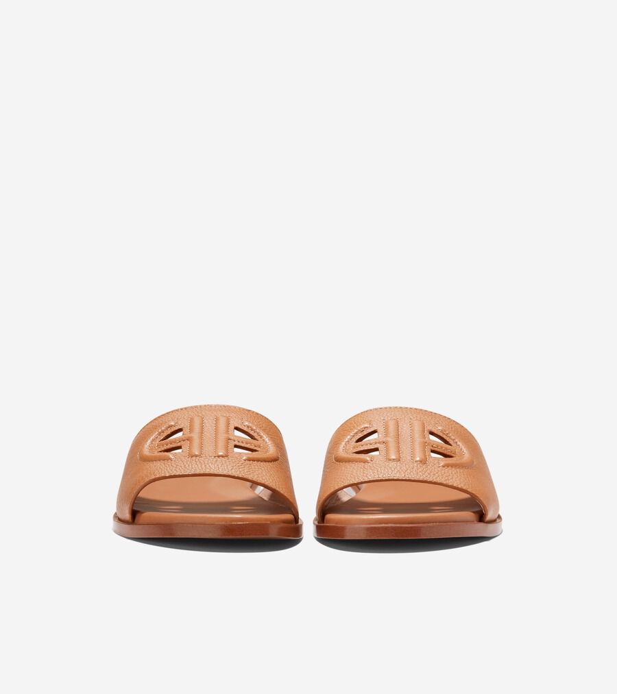 フリン ロゴ スライド サンダル womens. 22000 | COLE_HAAN