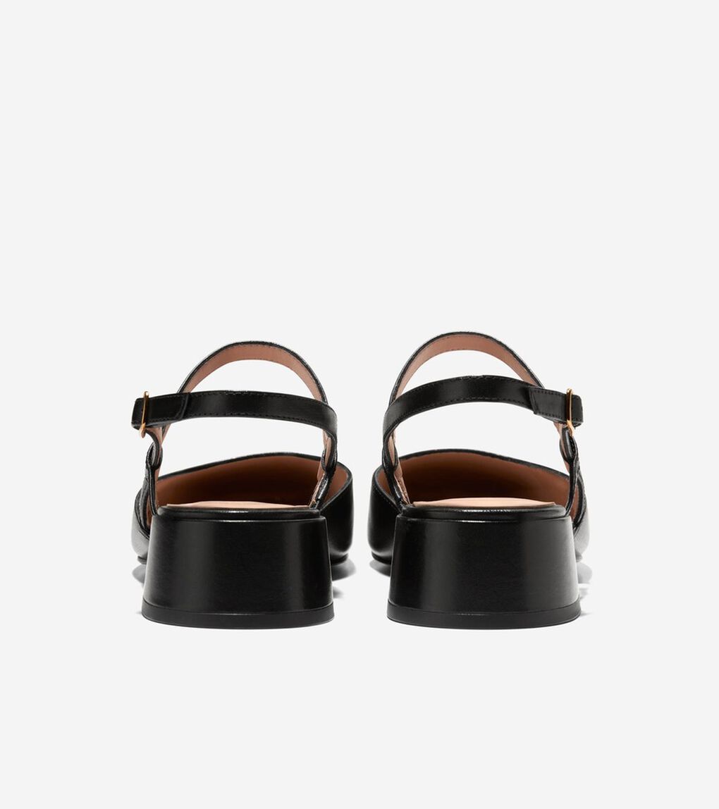 ペラ ブロックヒール スリング 35mm womens.