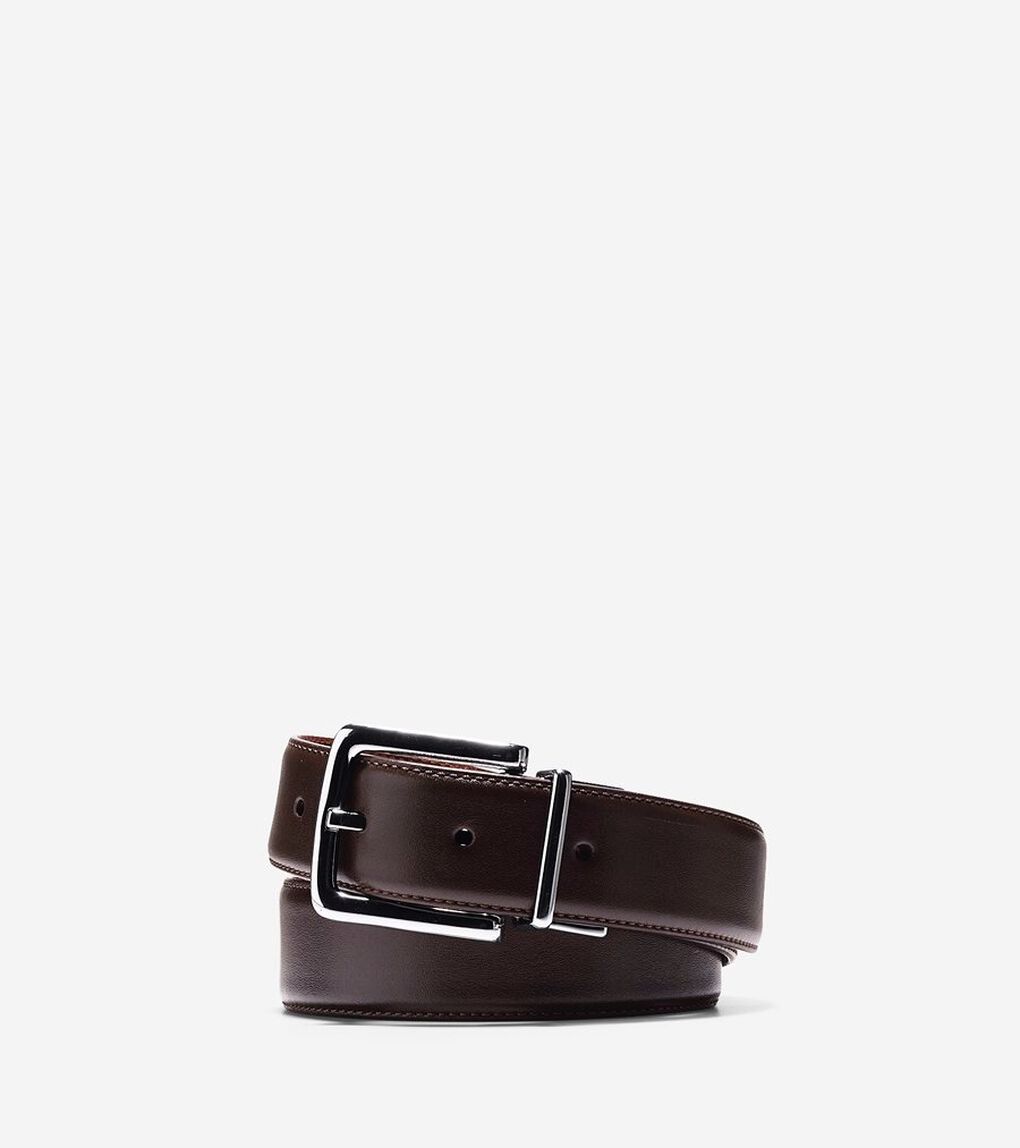 32mm リバーシブル ベジレザー ベルト mens.