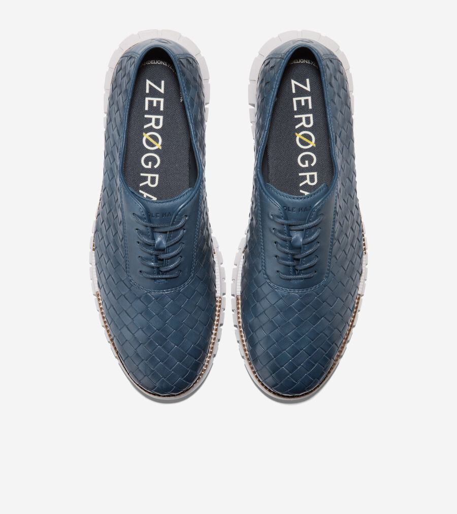 ゼログランド リマスタード ウーヴン オックスフォード mens