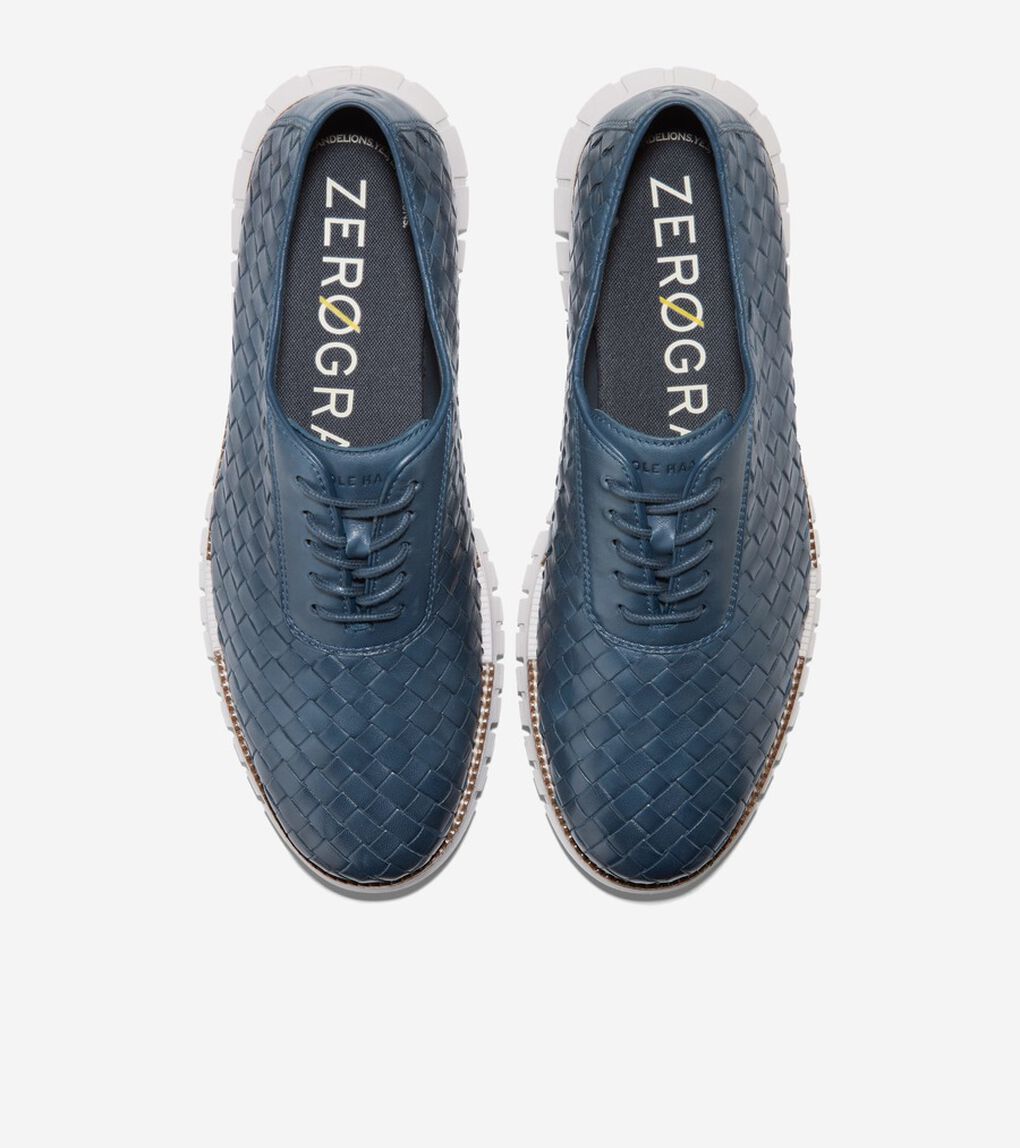 ゼログランド リマスタード ウーヴン オックスフォード mens