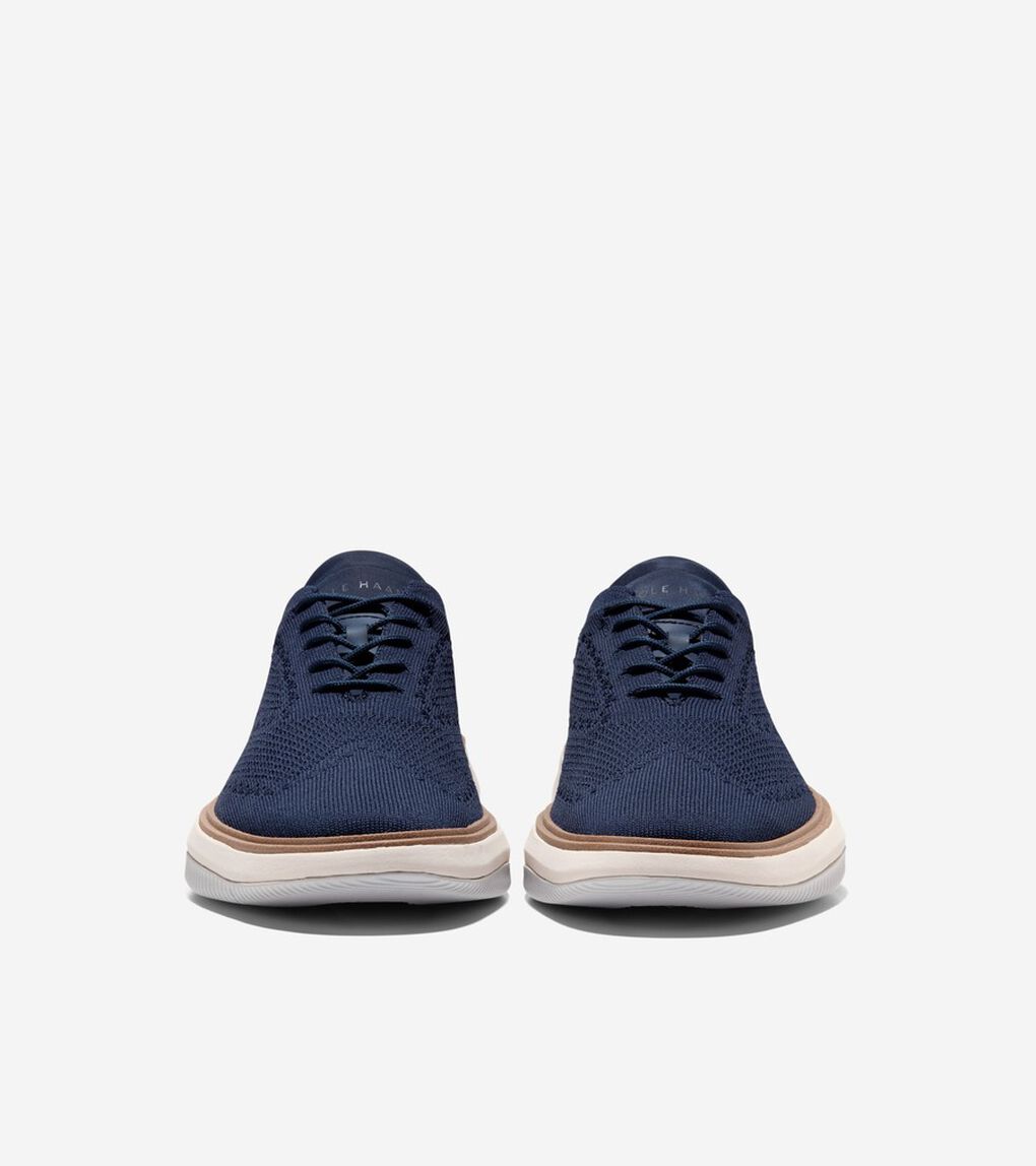 グランド フェーズ スティッチライト クイックオン オックスフォード mens.