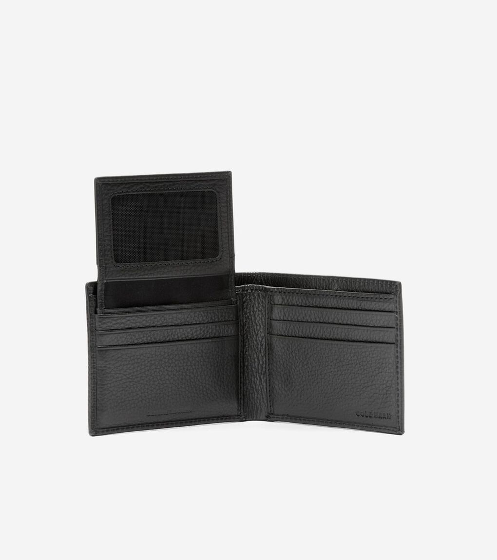 ぺブル レザー ウォレット mens.