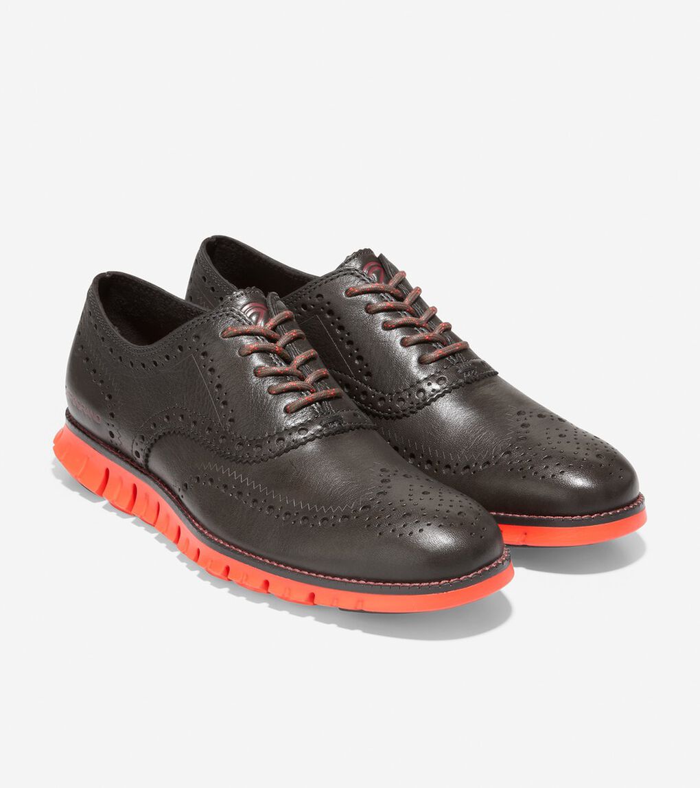 ゼログランド ウィングチップ オックスフォード mens.