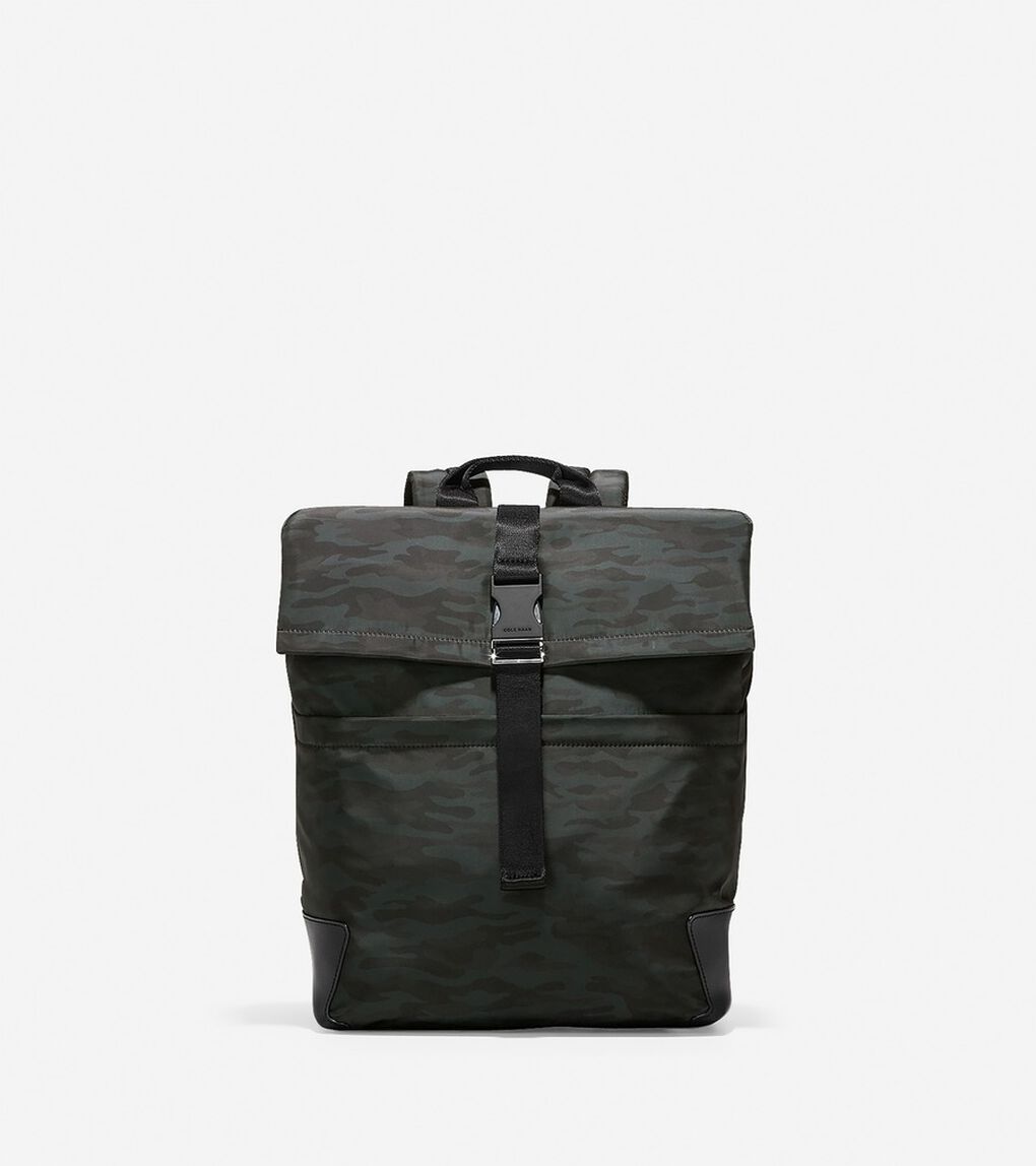 ソイヤー ナイロン フラップ バックパック mens.