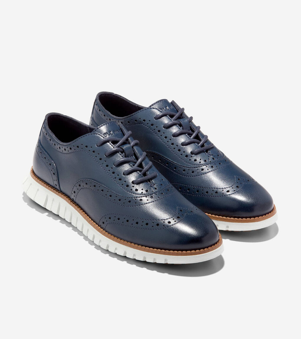 ゼログランド リマスタード ウィングチップ オックスフォード womens