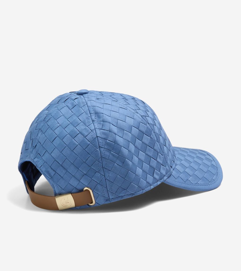ウーブンキャンバスベースボールキャップ womens