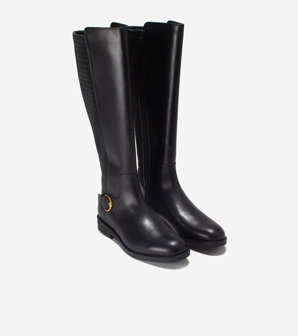 クローバー ストレッチ トール ブーツ womens.
