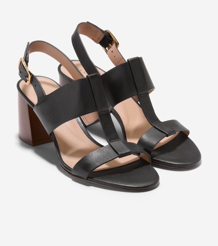 セール☆COLE HAAN ジョージー ティーストラップ サンダル 茶 セール☆COLE HAAN ジョージー ティーストラップ サンダル 茶