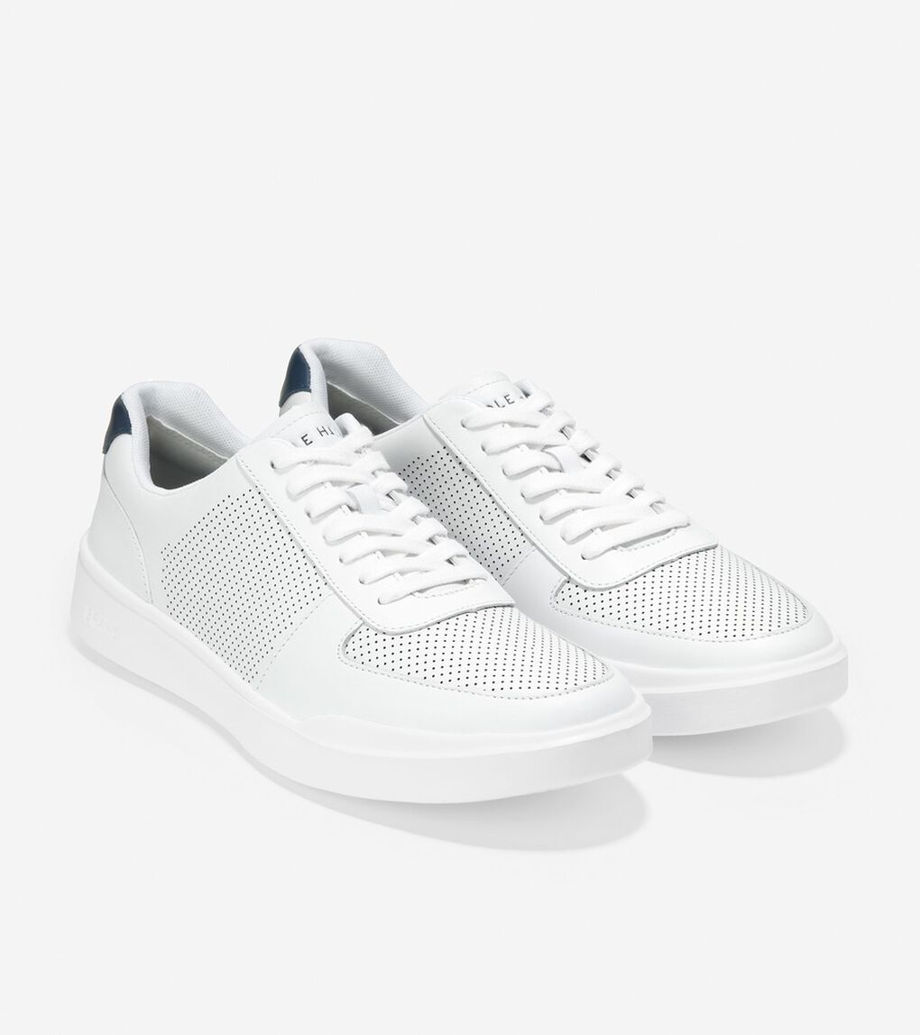 グランド クロスコート モダン パーフォレーション スニーカー mens.