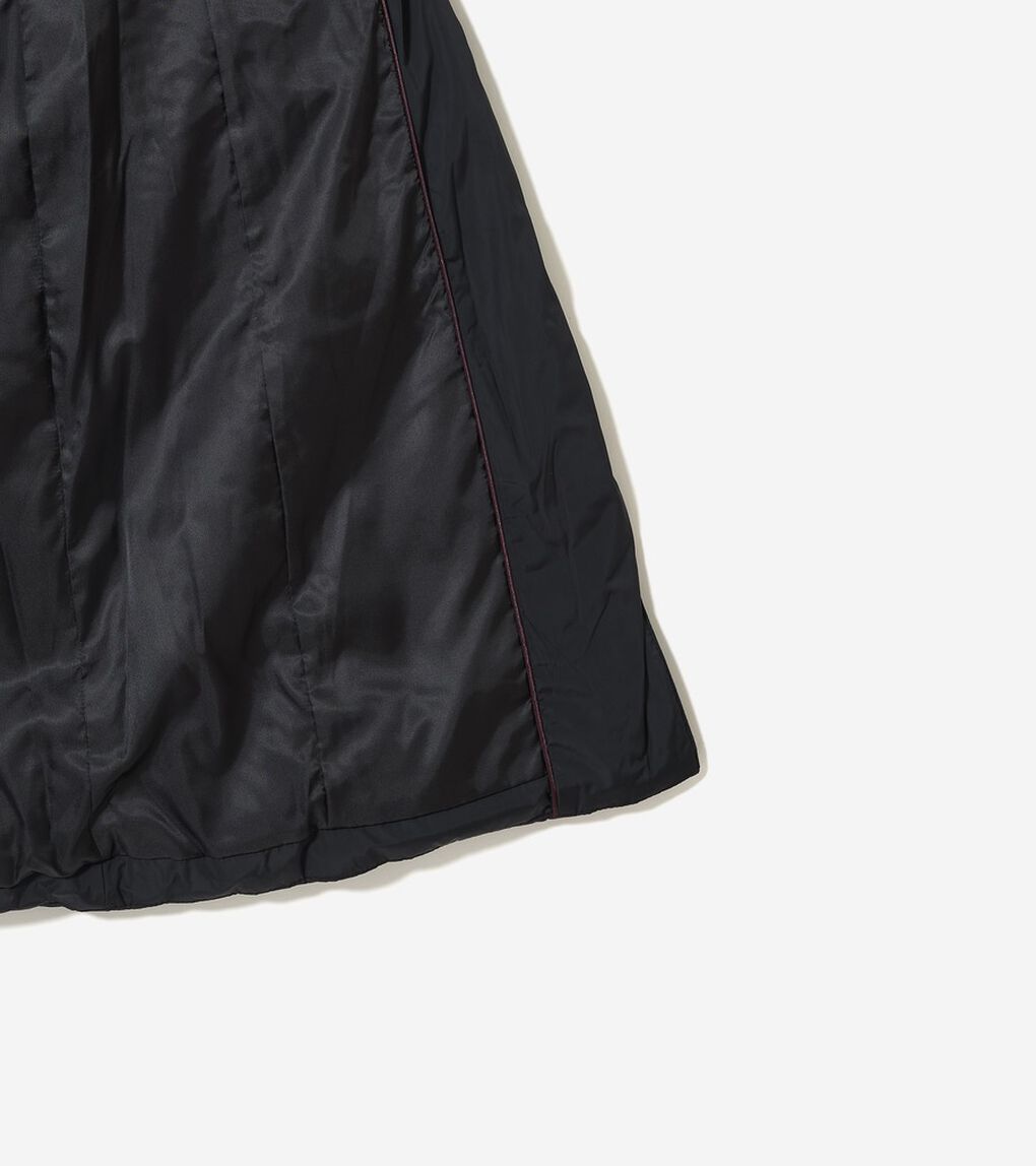 タフタ ダウン コート フード付き womens.