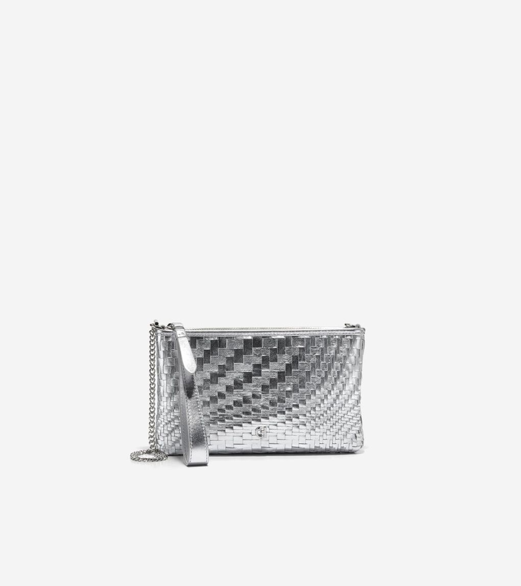 エッセンシャルウーブンポーチ womens