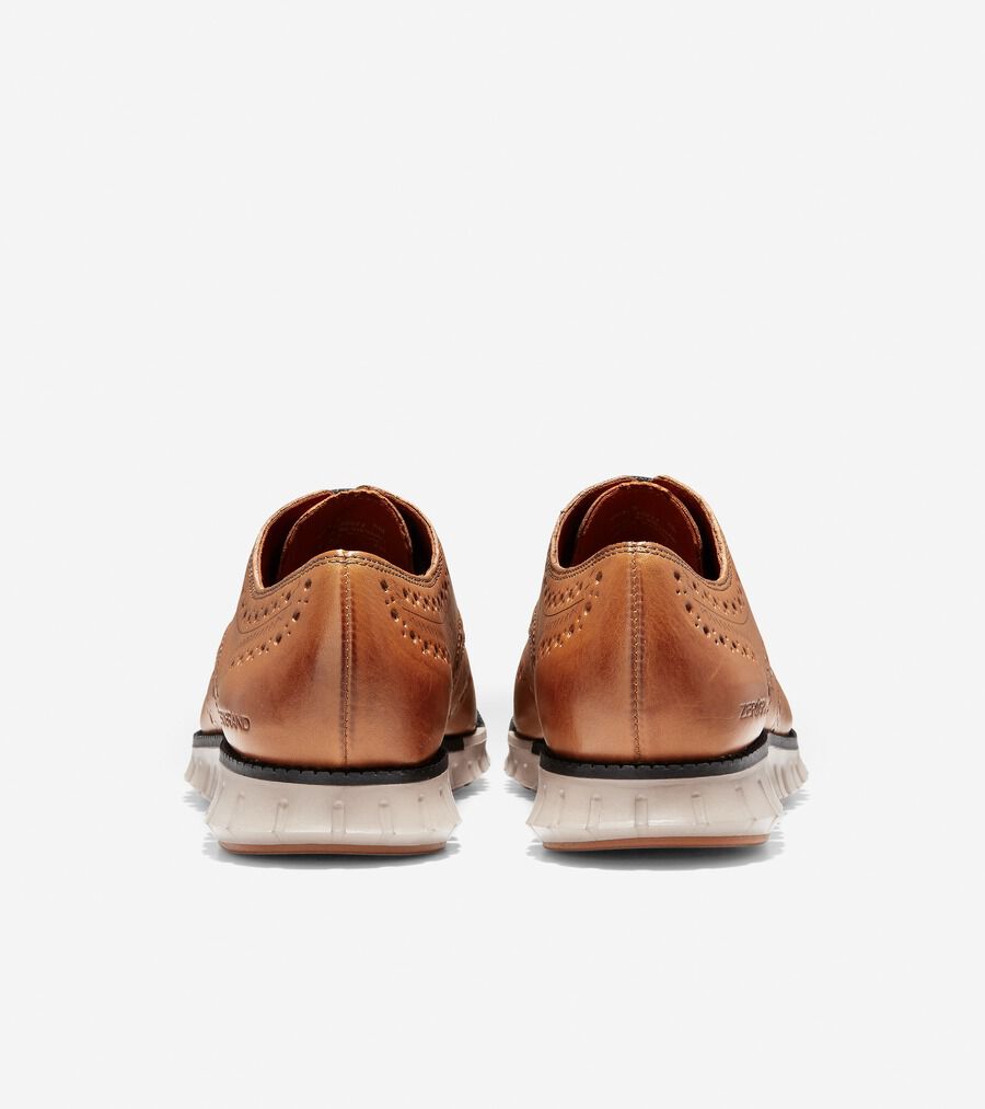 ゼログランド ウィングチップ オックスフォード mens. 0.0