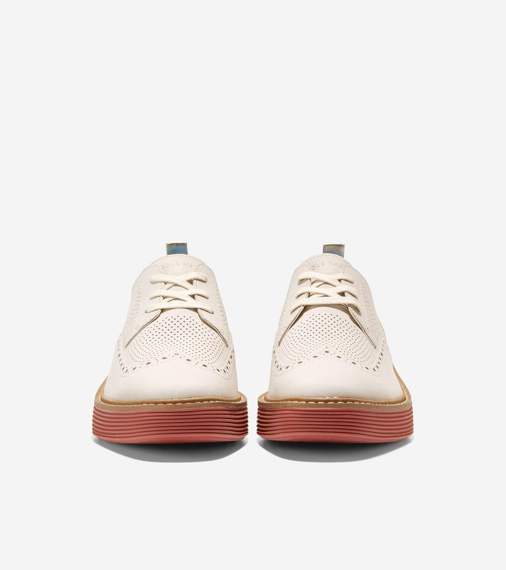 オリジナルグランド プラットフォーム ウィングチップ オックスフォード womens.