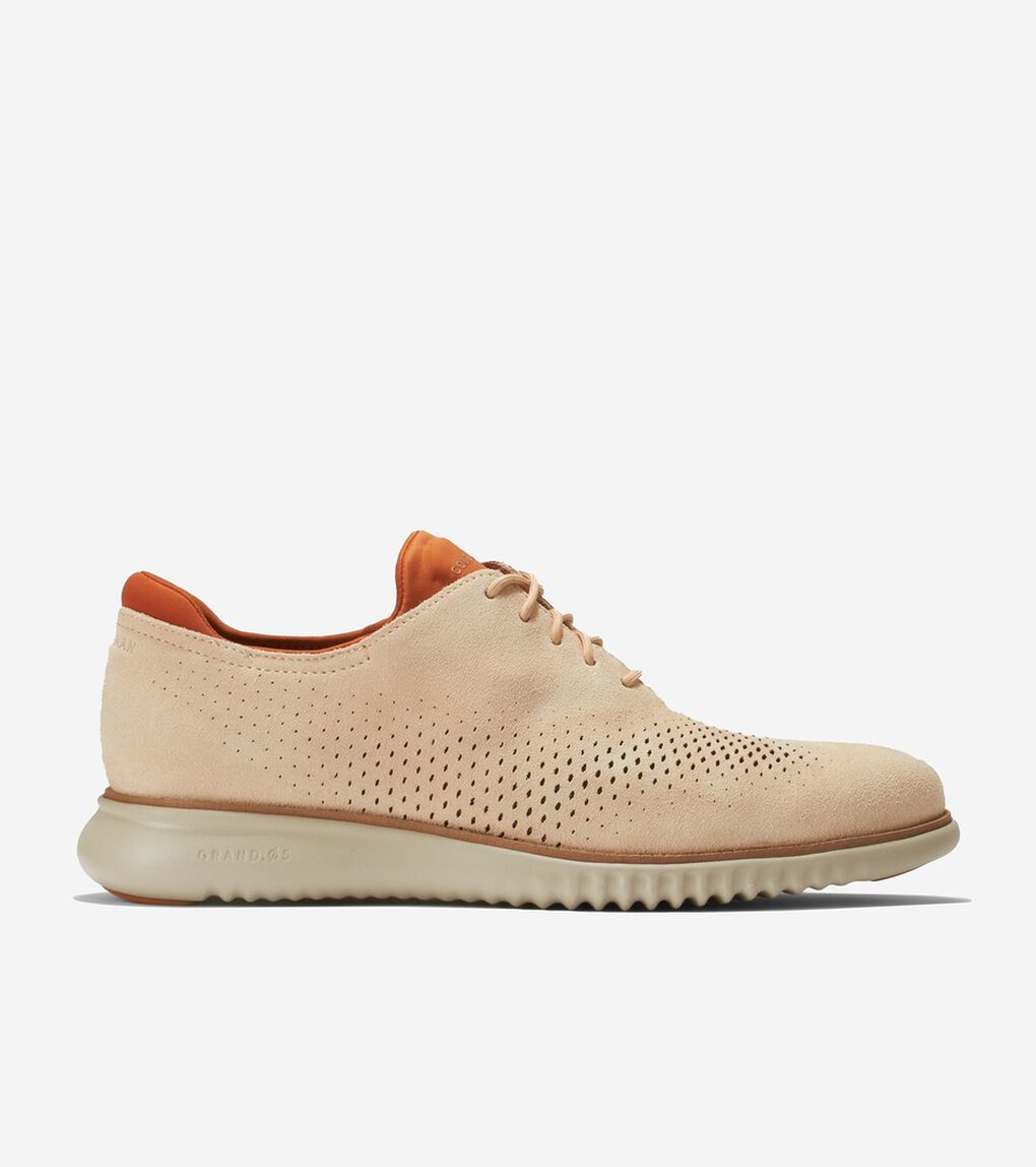 2.ゼログランド レーザー ウィング オックスフォード ラインド mens.