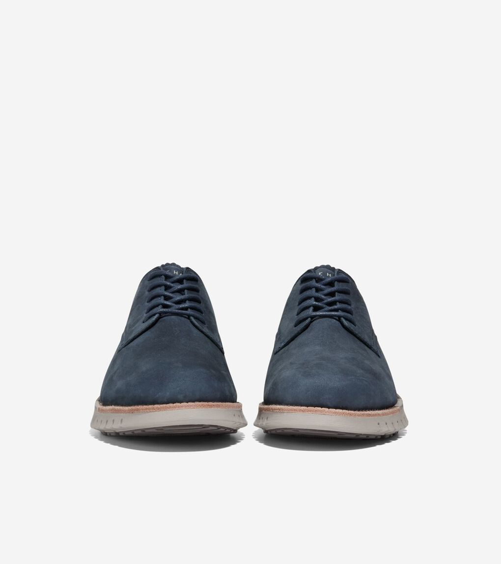 ゼログランド リマスタード プレーントゥ オックスフォード mens.