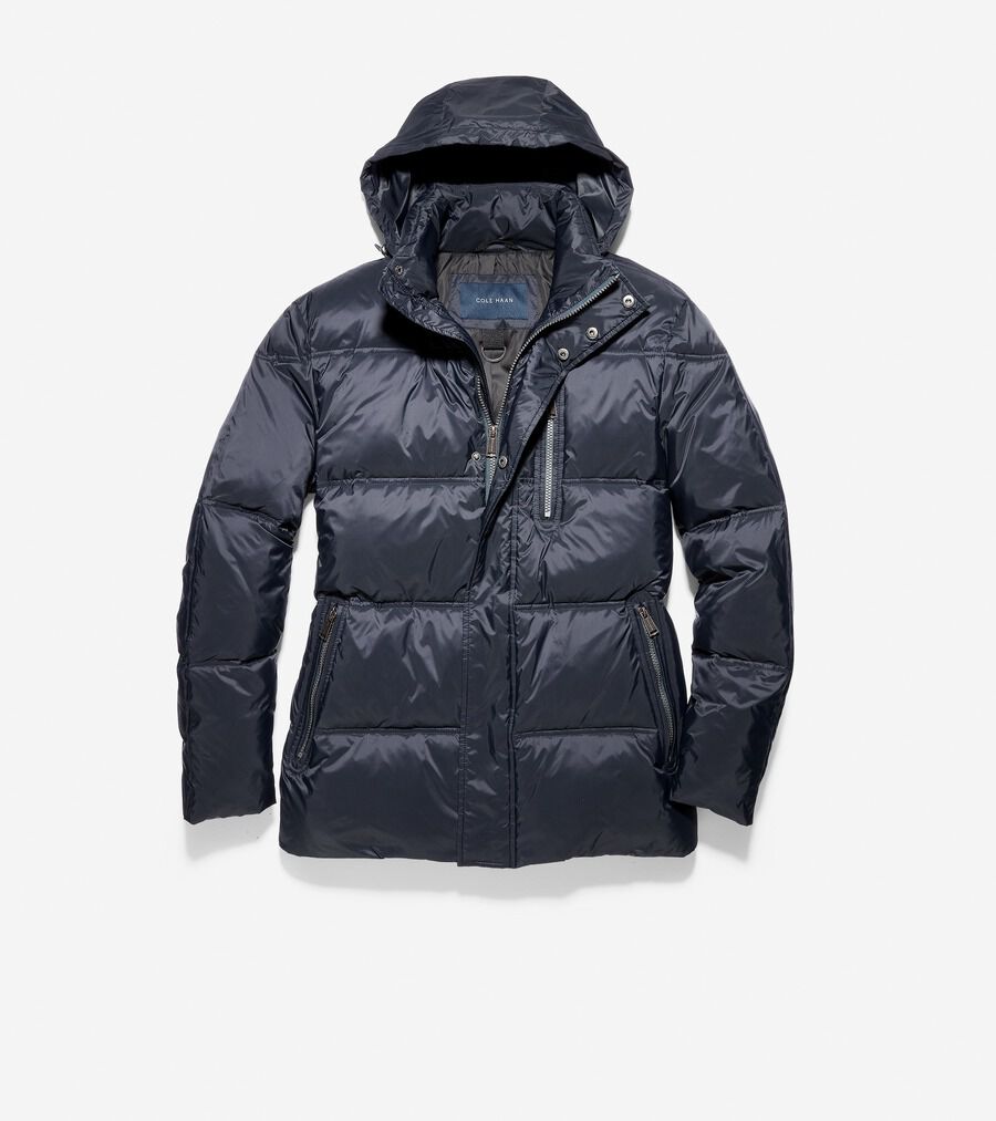 32IN パッカブル ダウン ジャケット mens 0.0 | COLE_HAAN