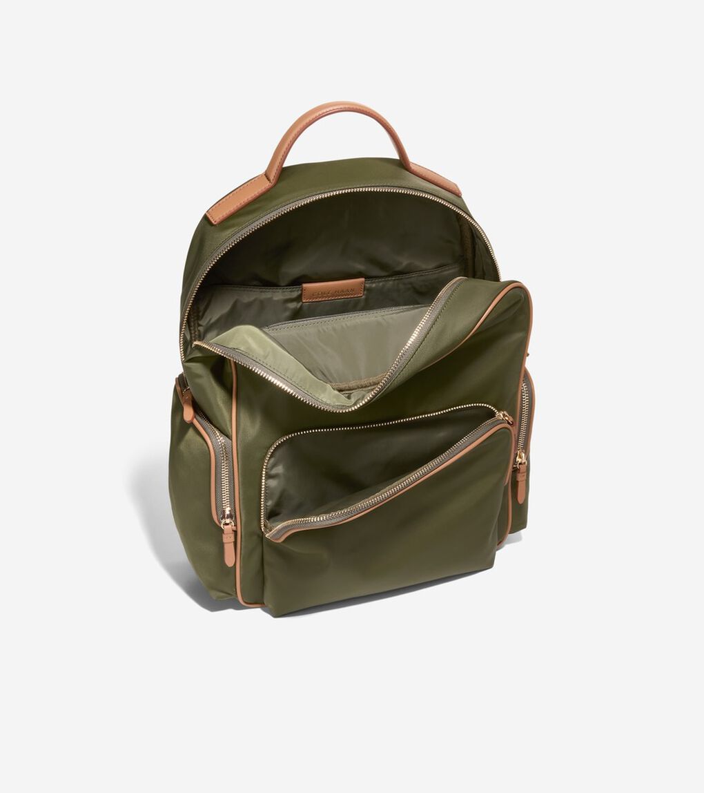 デランシーナイロンバックパック womens.