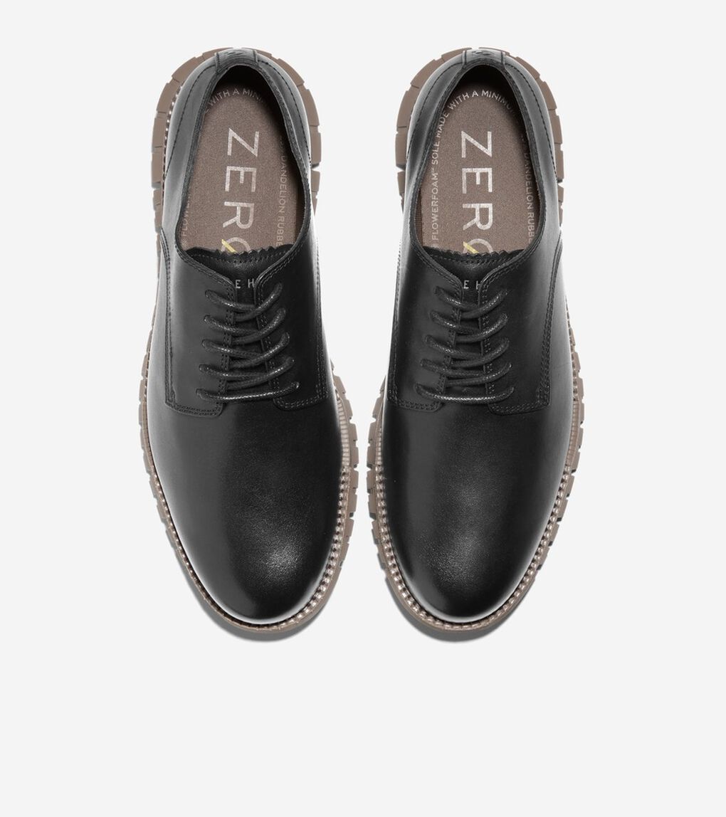 ゼログランド リマスタード プレーントゥ オックスフォード mens.