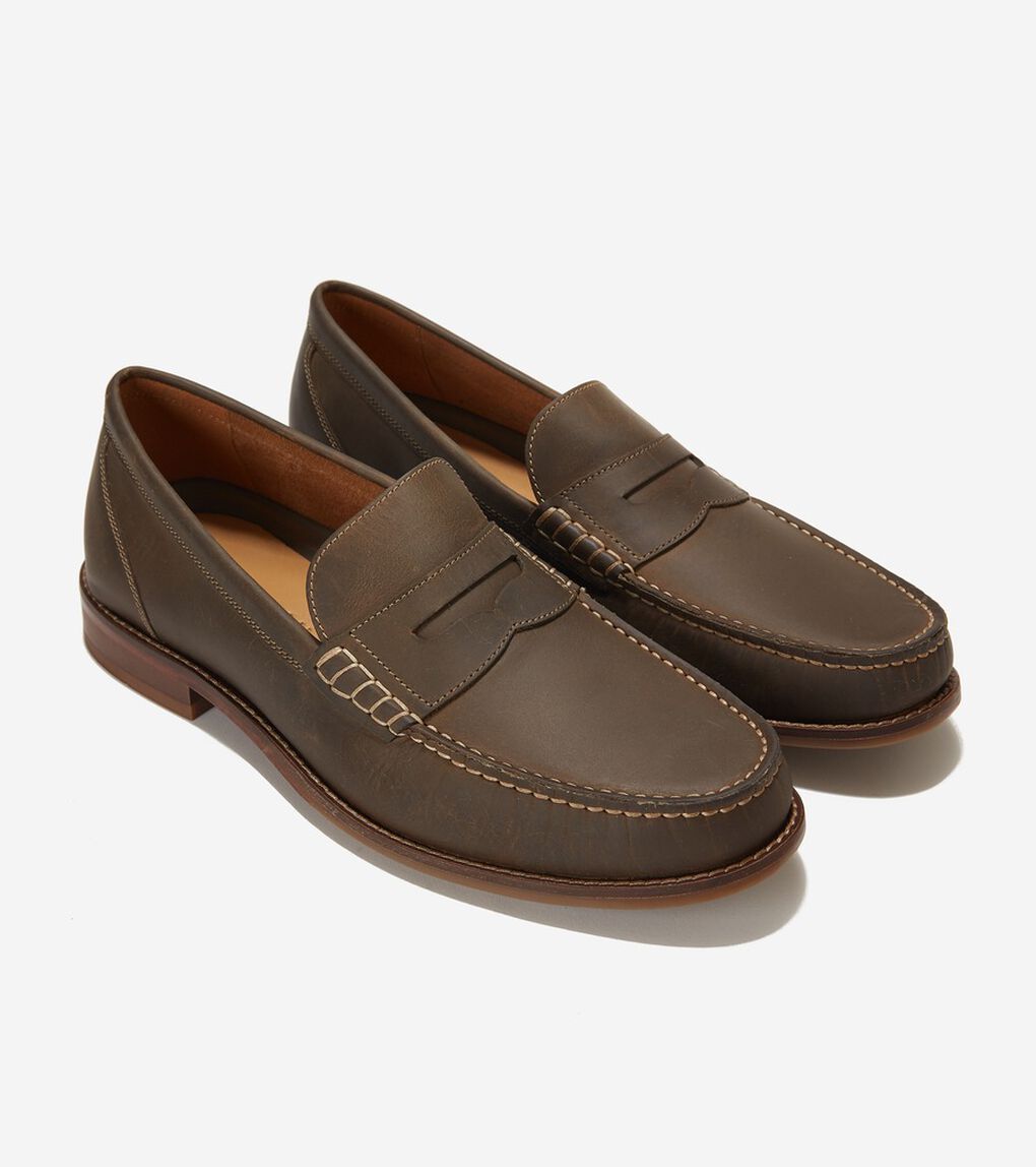 ピンチグランド カジュアル ペニーローファー mens.