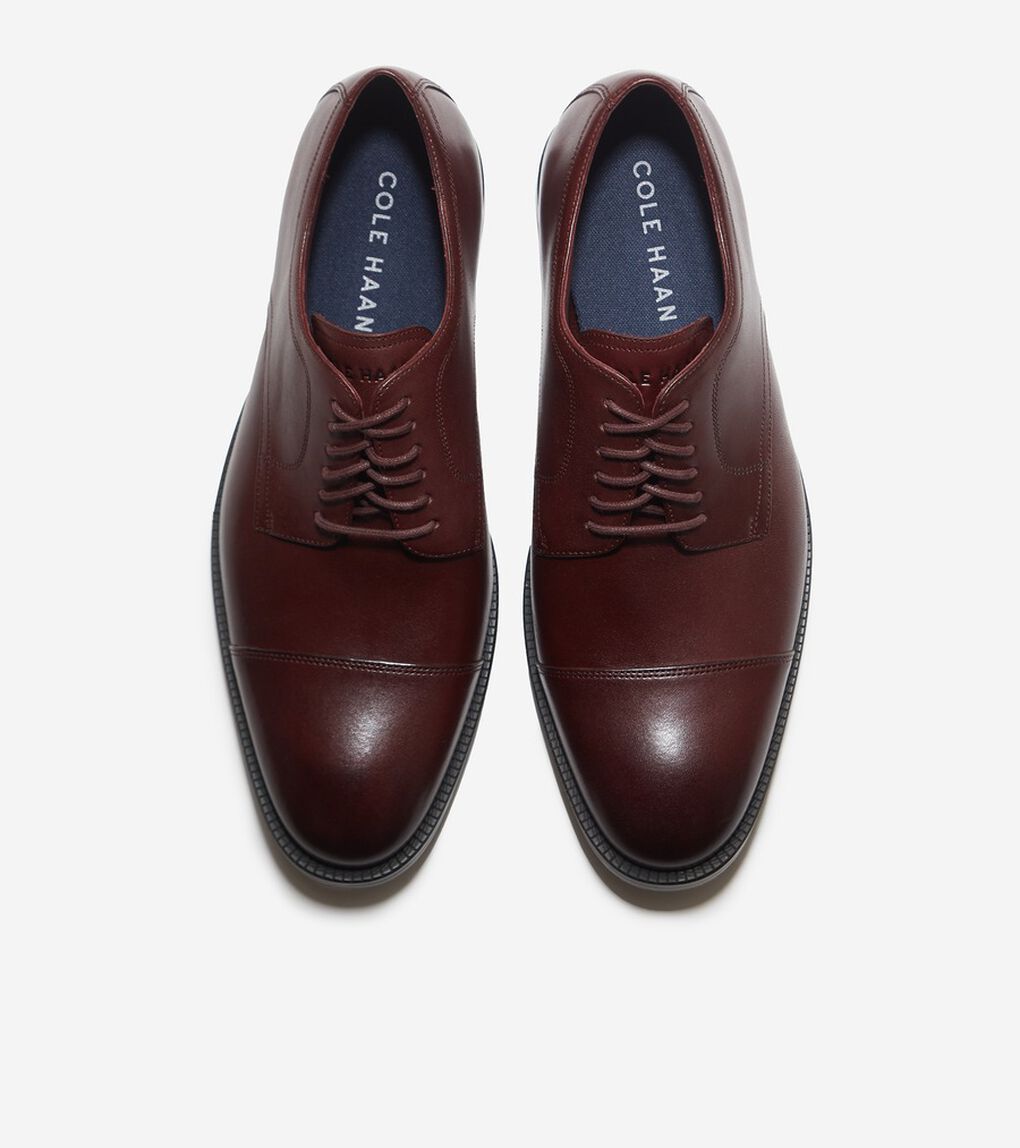 モダンエッセンシャル キャップトゥ オックスフォード mens.