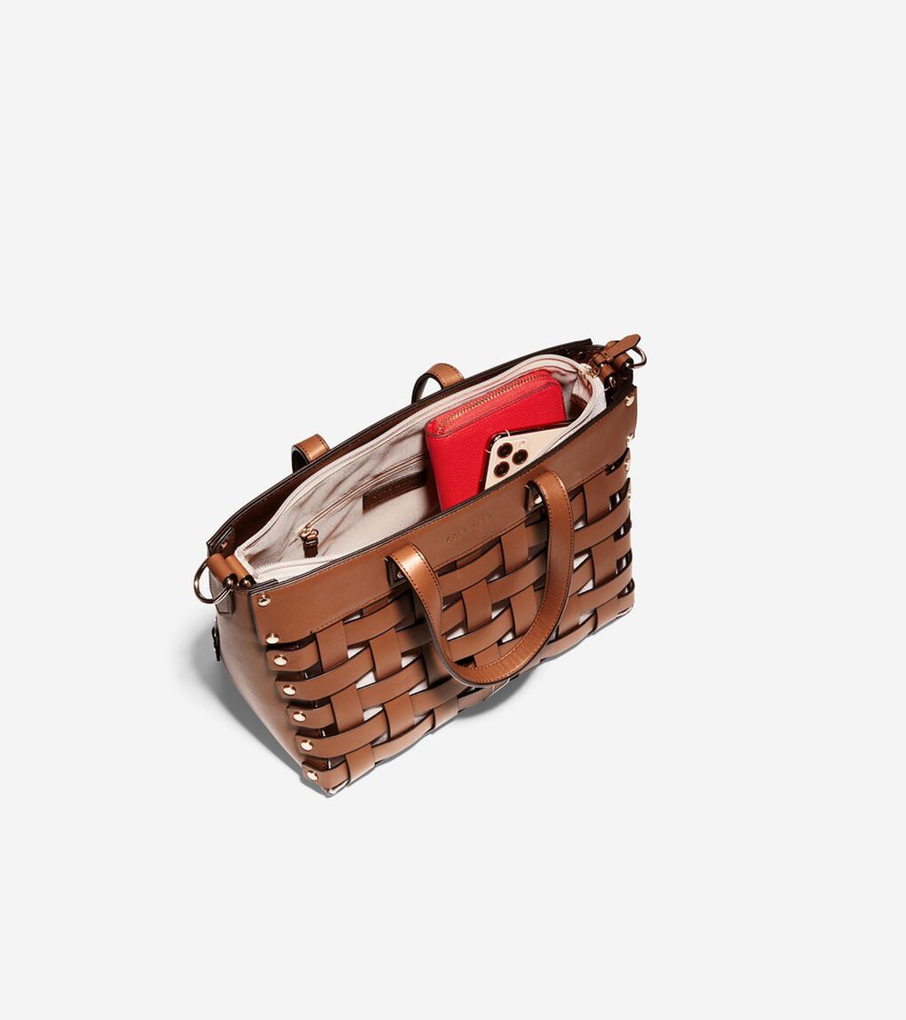 レザー バスケット トート womens.