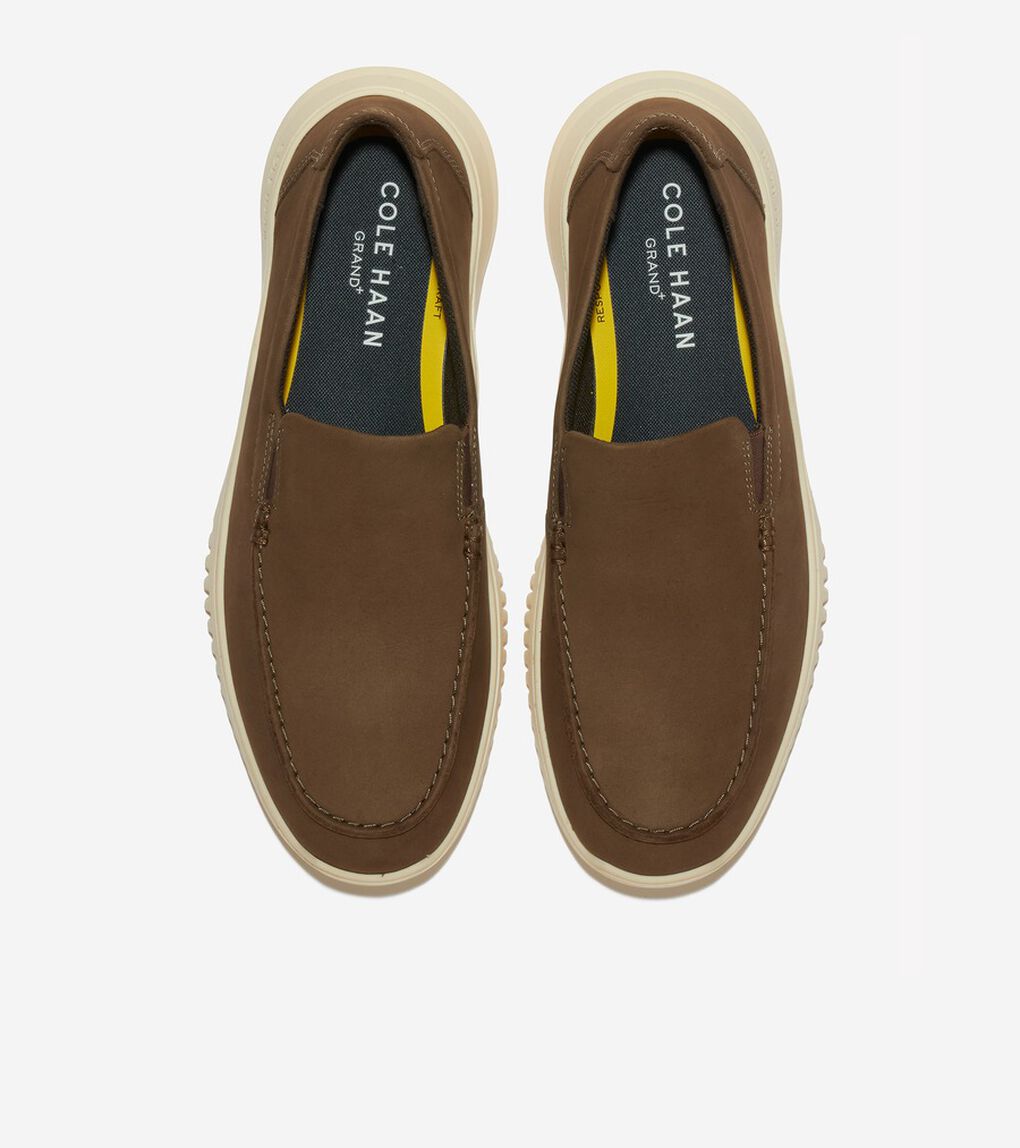 グランドプラス ダブルゴアローファー mens.