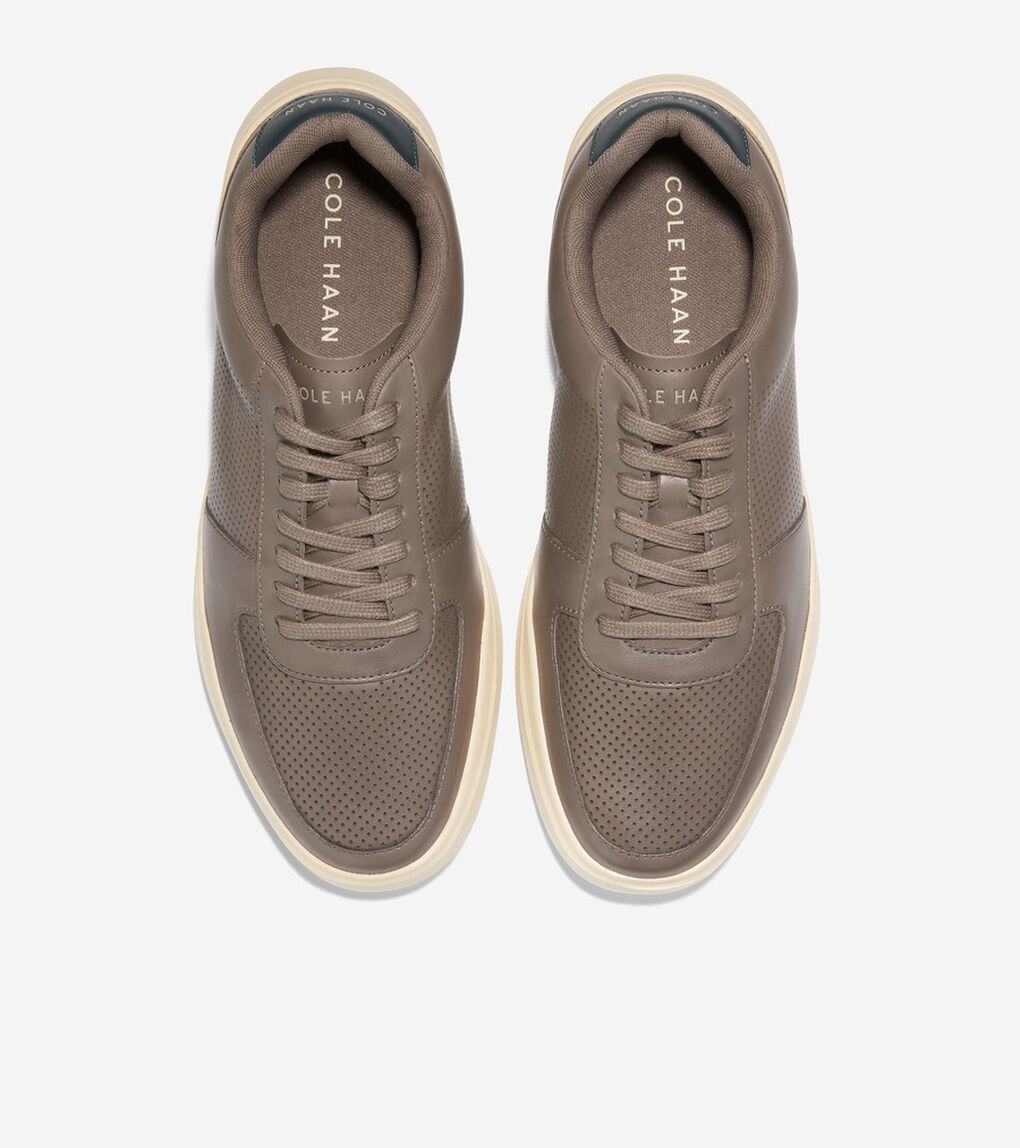 グランド クロスコート モダン パーフォレーション スニーカー mens.