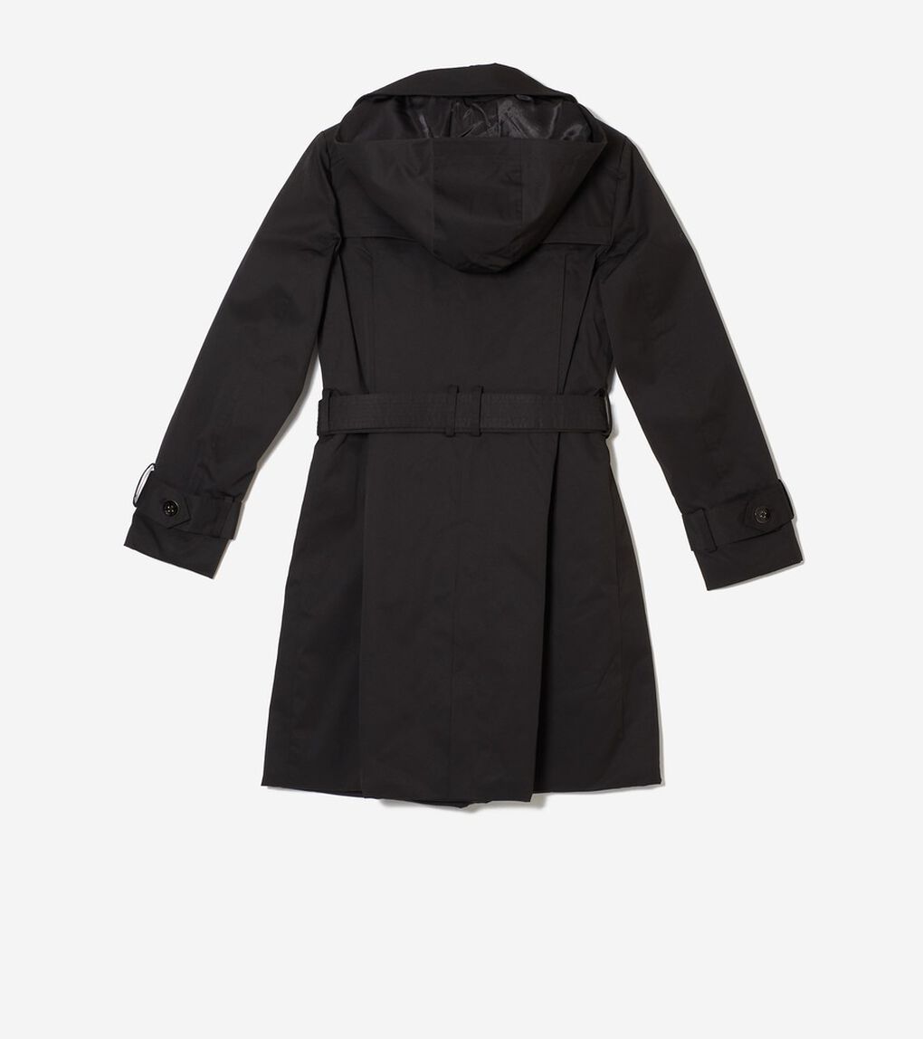 インシュレイティドツイルトレンチコート womens