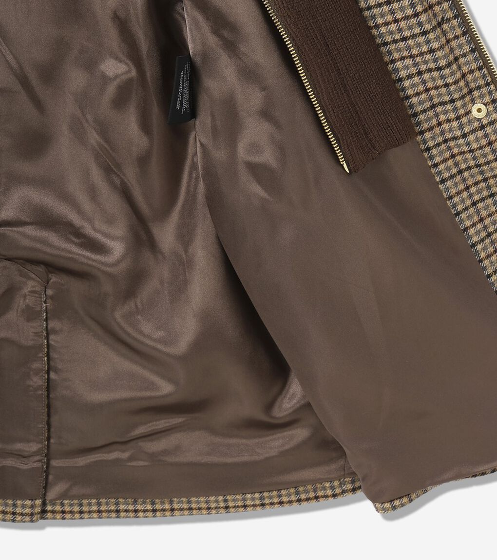 ハウンドトゥース ウール ハンター ジャケット womens