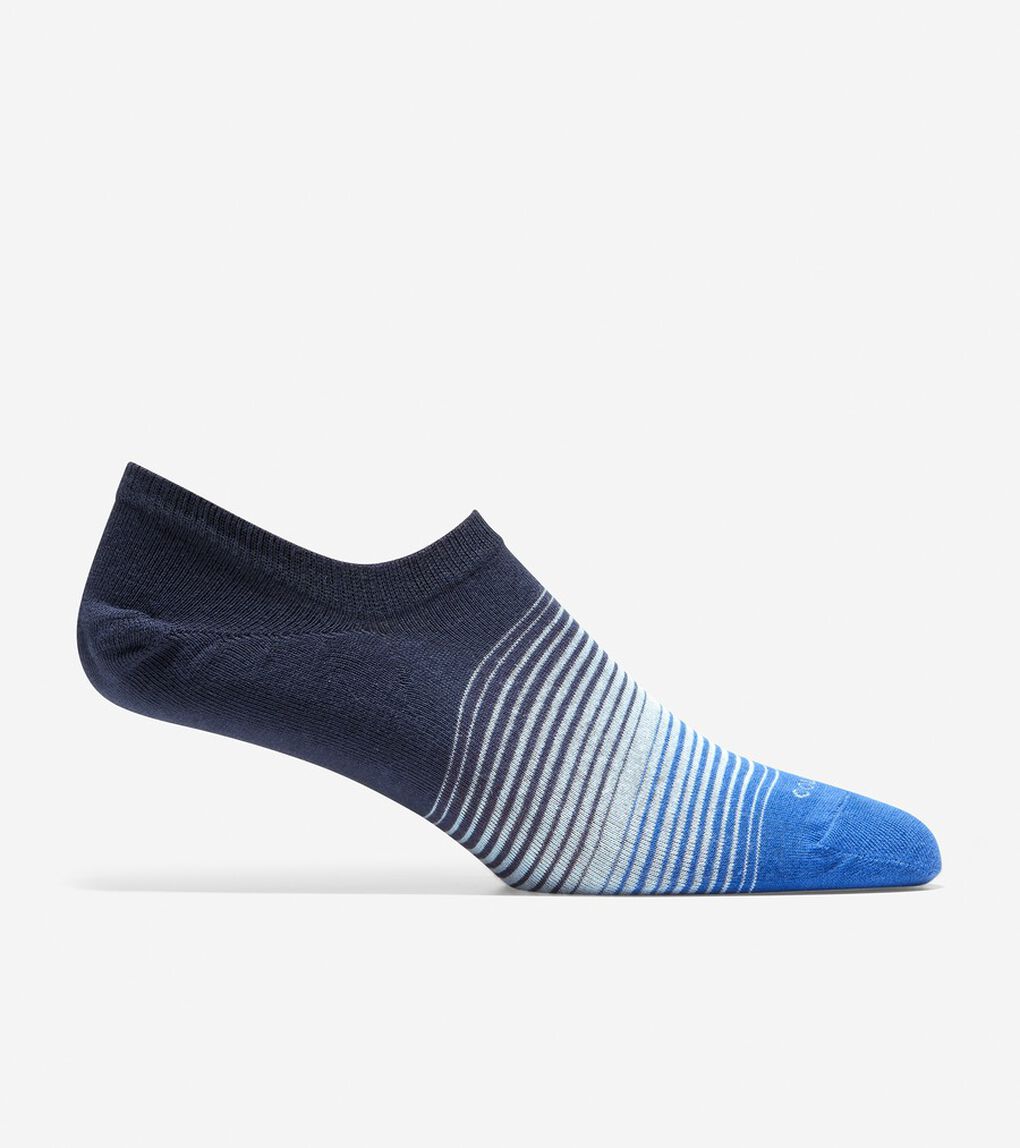 2PR バーティカル ストライプル ノー ショー mens.
