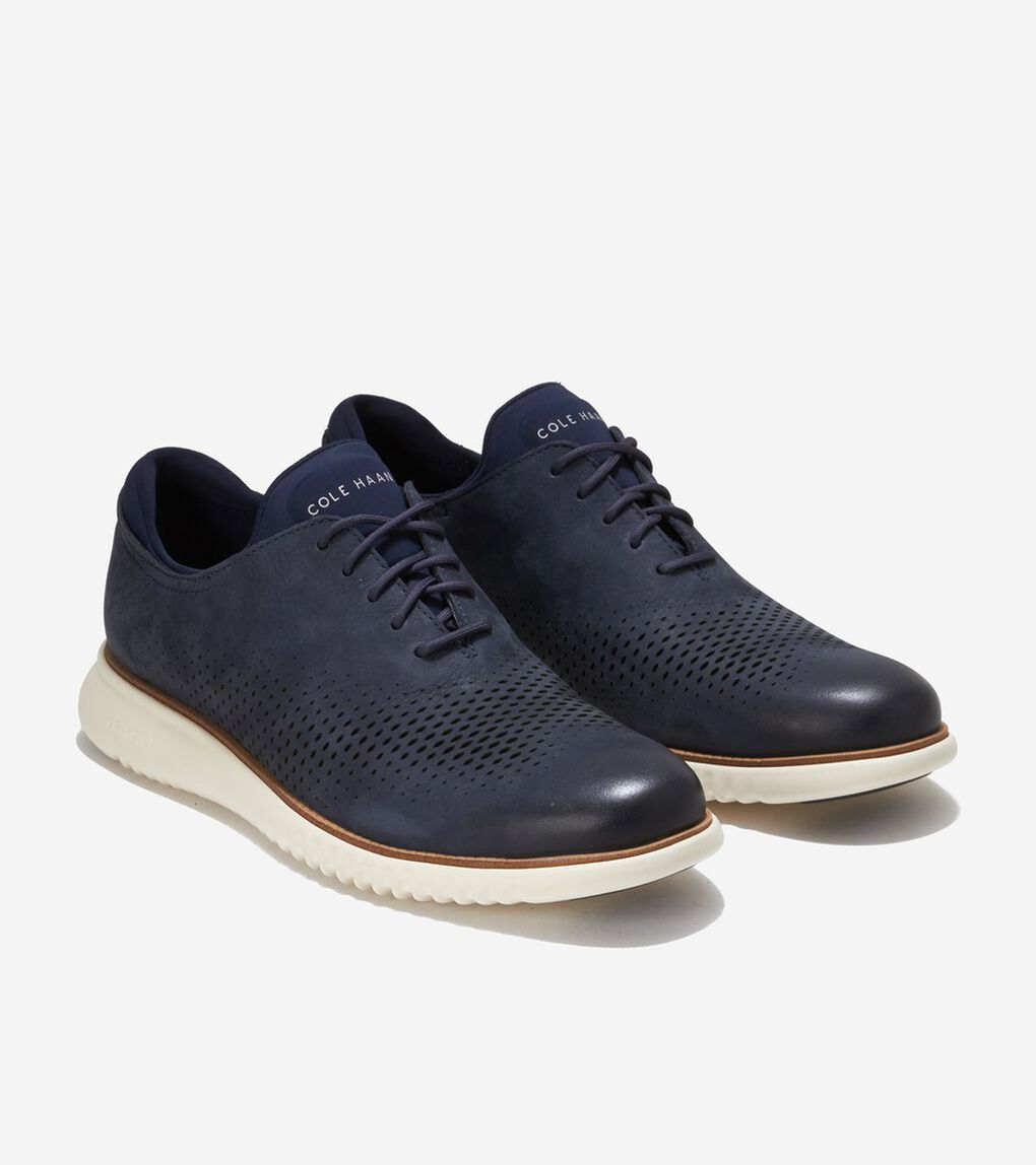 2.ゼログランド レーザー ウィング オックスフォード ラインド mens.