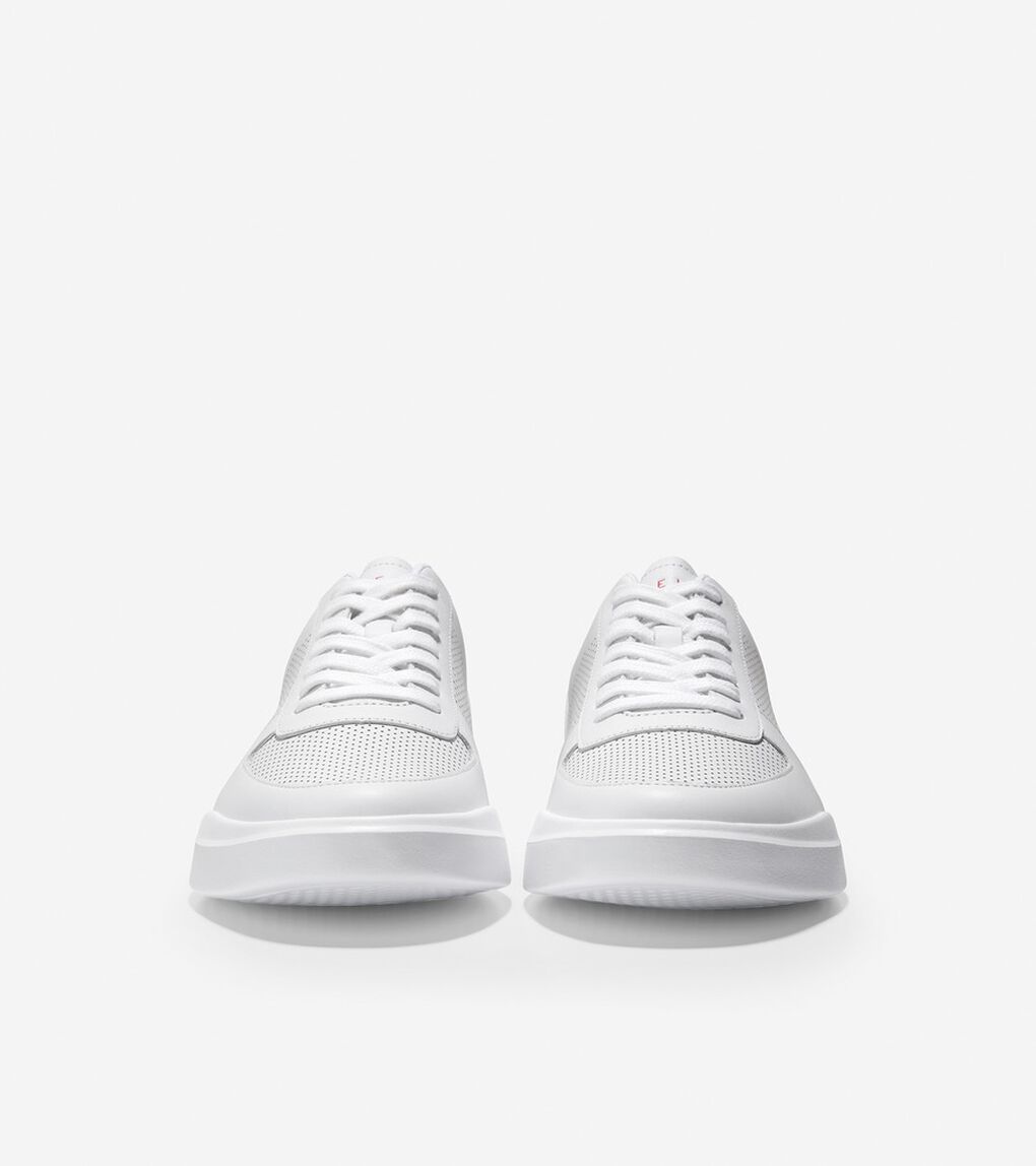 グランド クロスコート モダン パーフォレーション スニーカー mens.