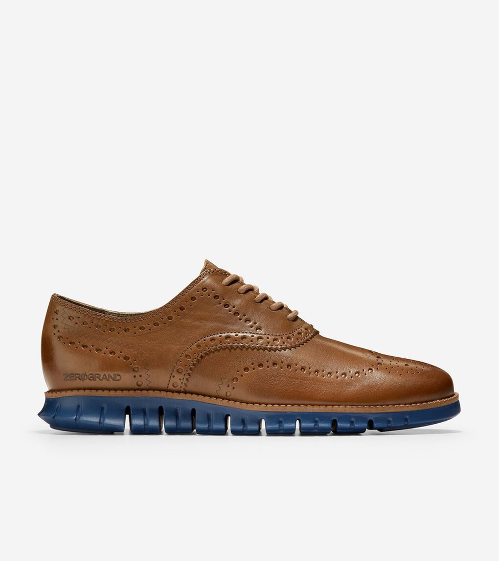 ゼログランド ウィングチップ オックスフォード mens.