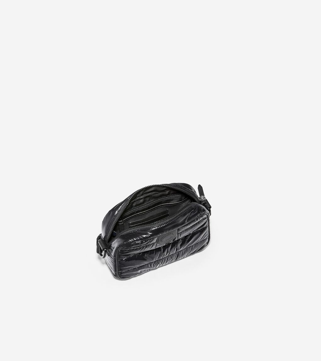 キルテッド ナイロン クロスボディ womens.