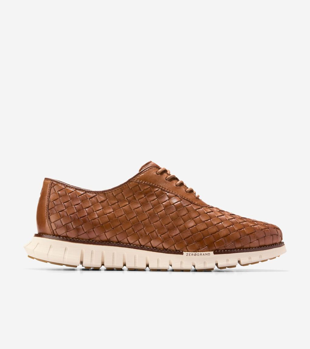 ゼログランド リマスタード ウーヴン オックスフォード mens