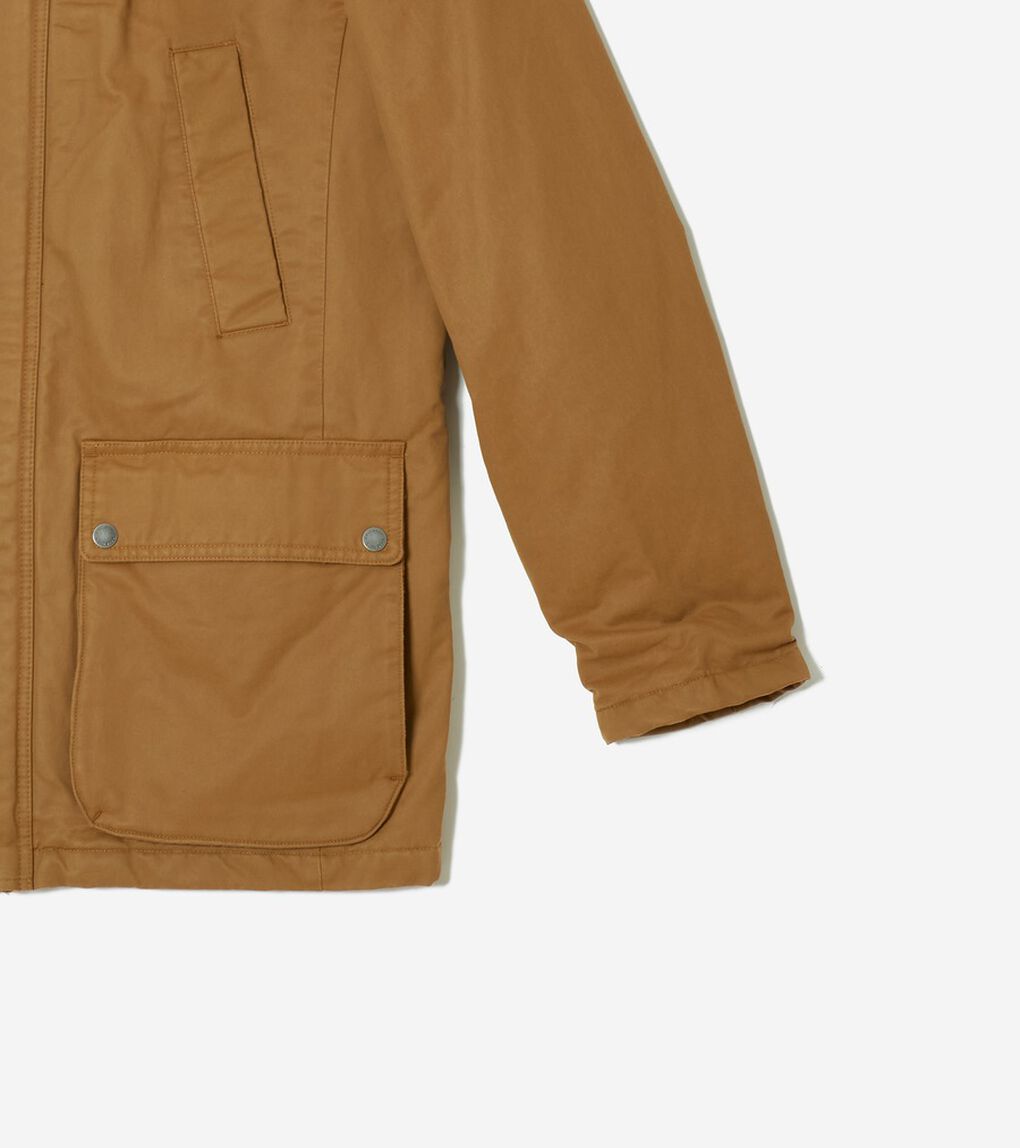 コーティッドコットンレインジャケット mens