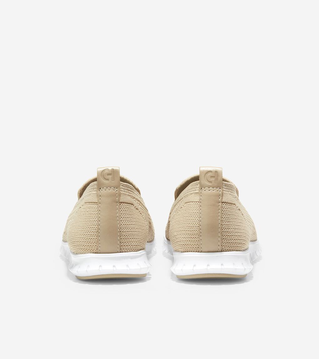 ゼログランド スティッチライト スリッポン ローファー womens.