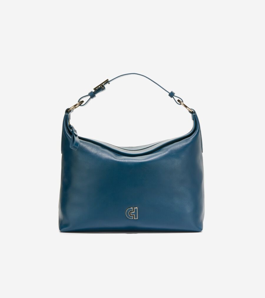 コールハーン アウトレット品 ショルダー財布 青｜レディース 