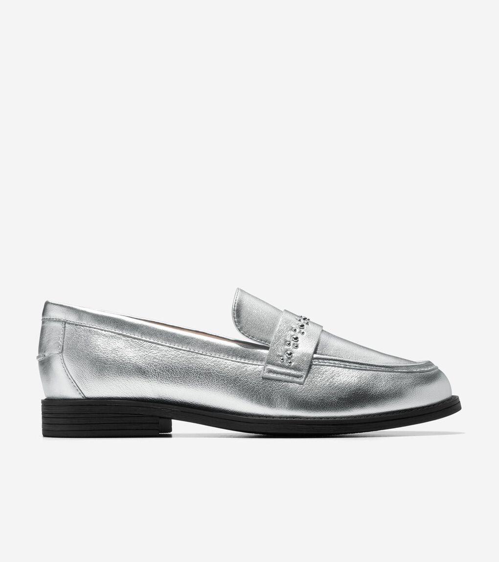 スタッシ エンブリッシュド ローファー womens.