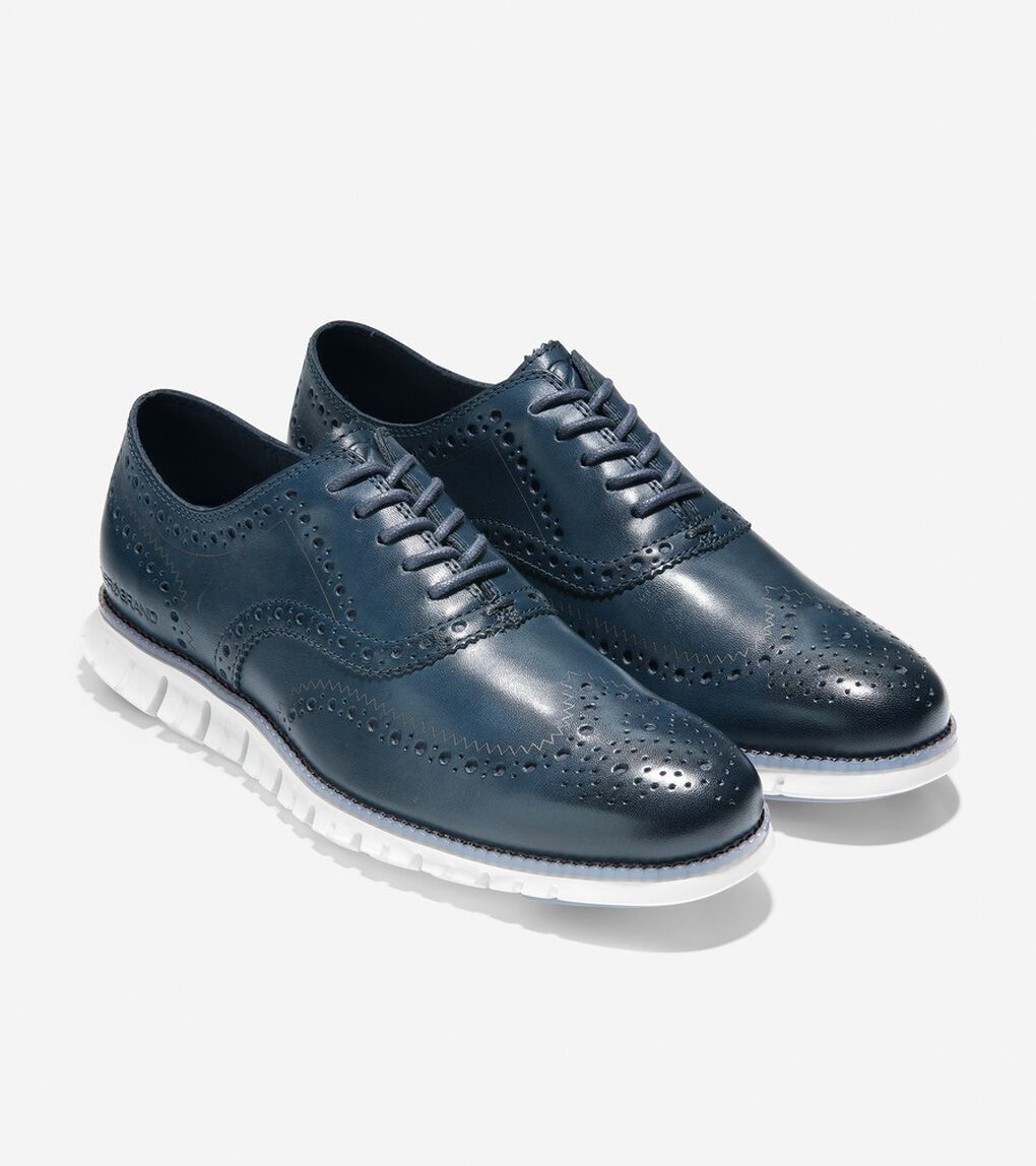 ゼログランド ウィングチップ オックスフォード mens.