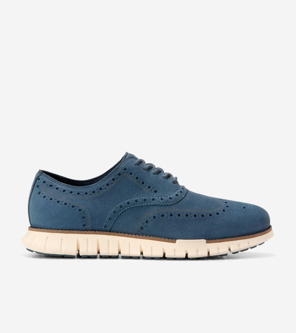 ゼログランド リマスタード ウィングチップオックスフォード mens