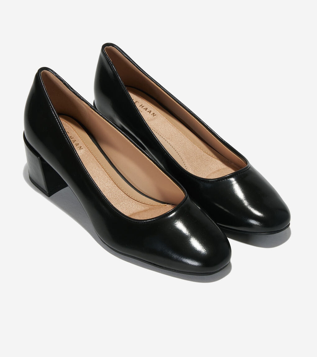 ゴートゥー シェイラ ブロック ヒール パンプ womens.