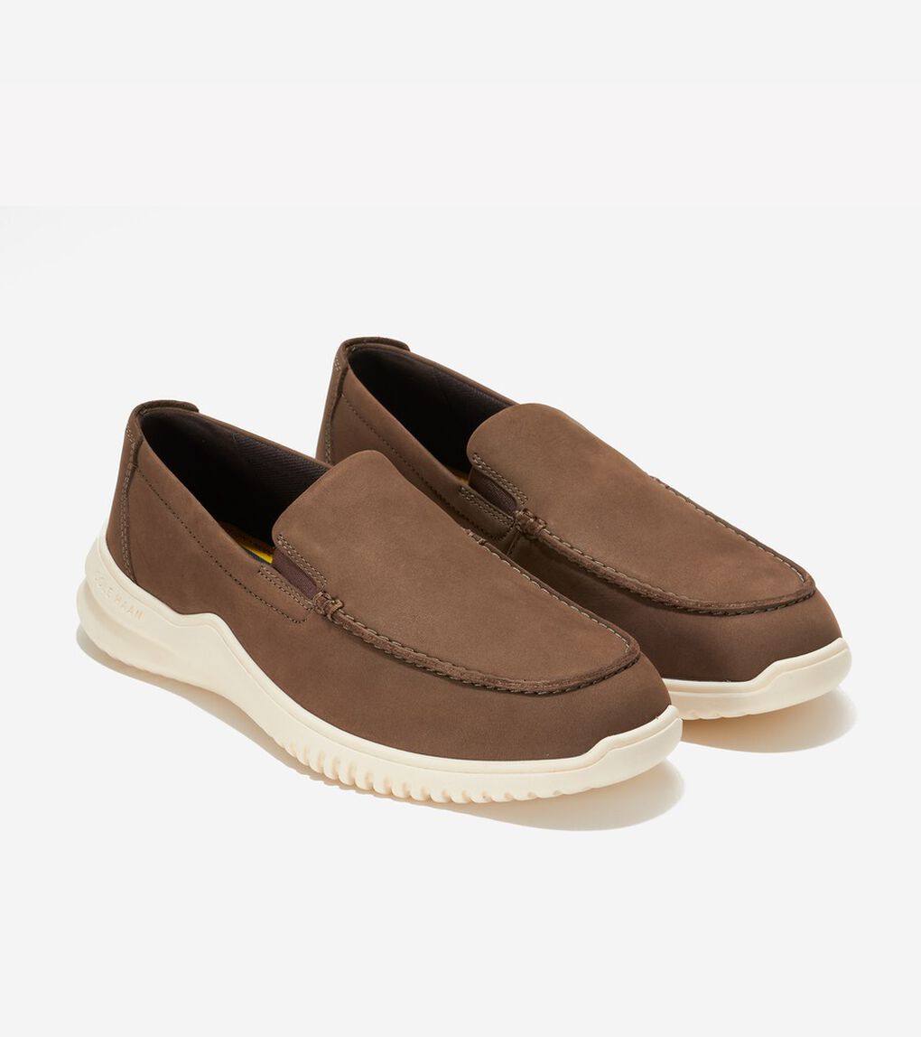 グランドプラス ダブルゴアローファー mens.