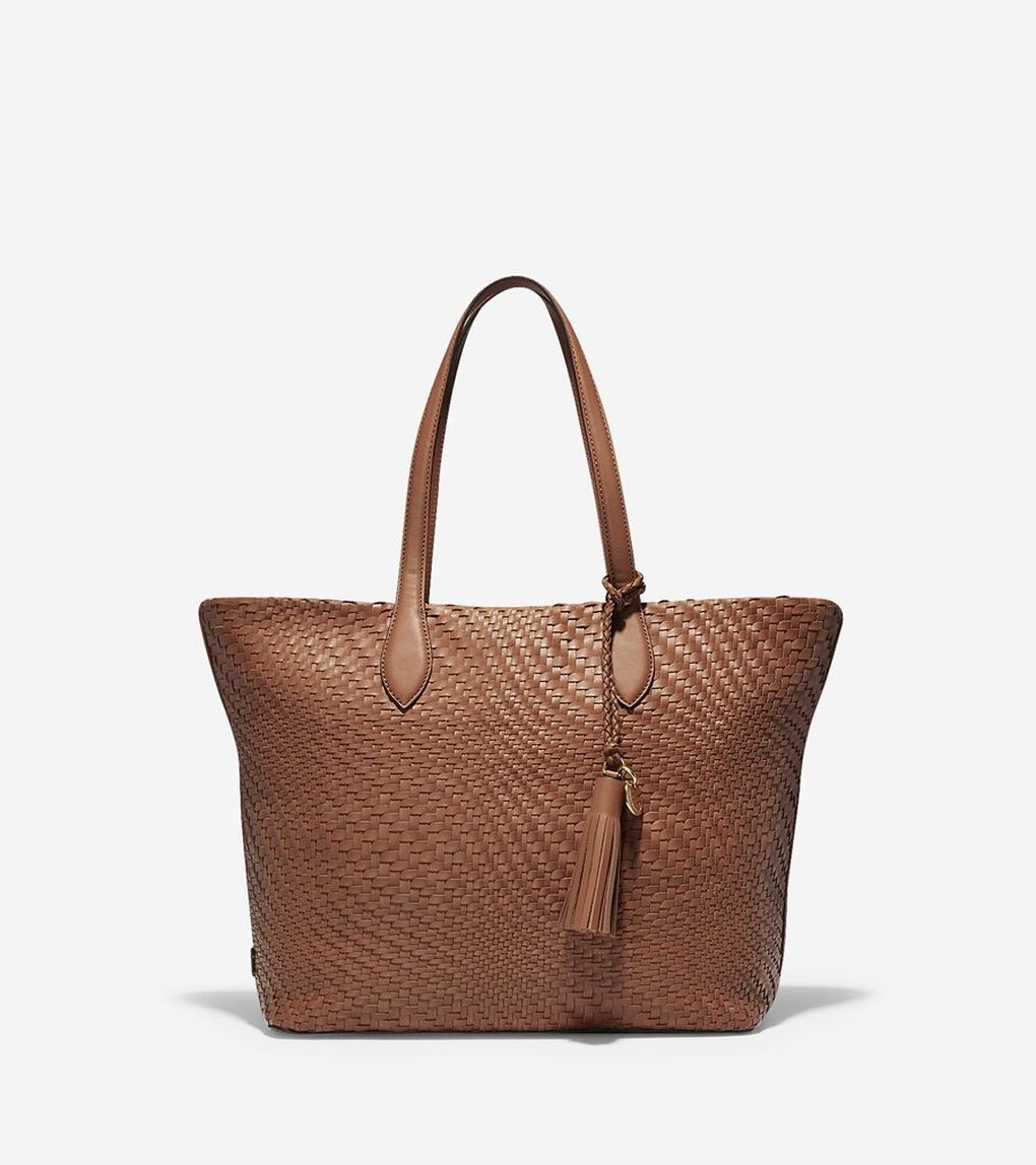 ジェネヴィーヴ ウォーブン トート womens.
