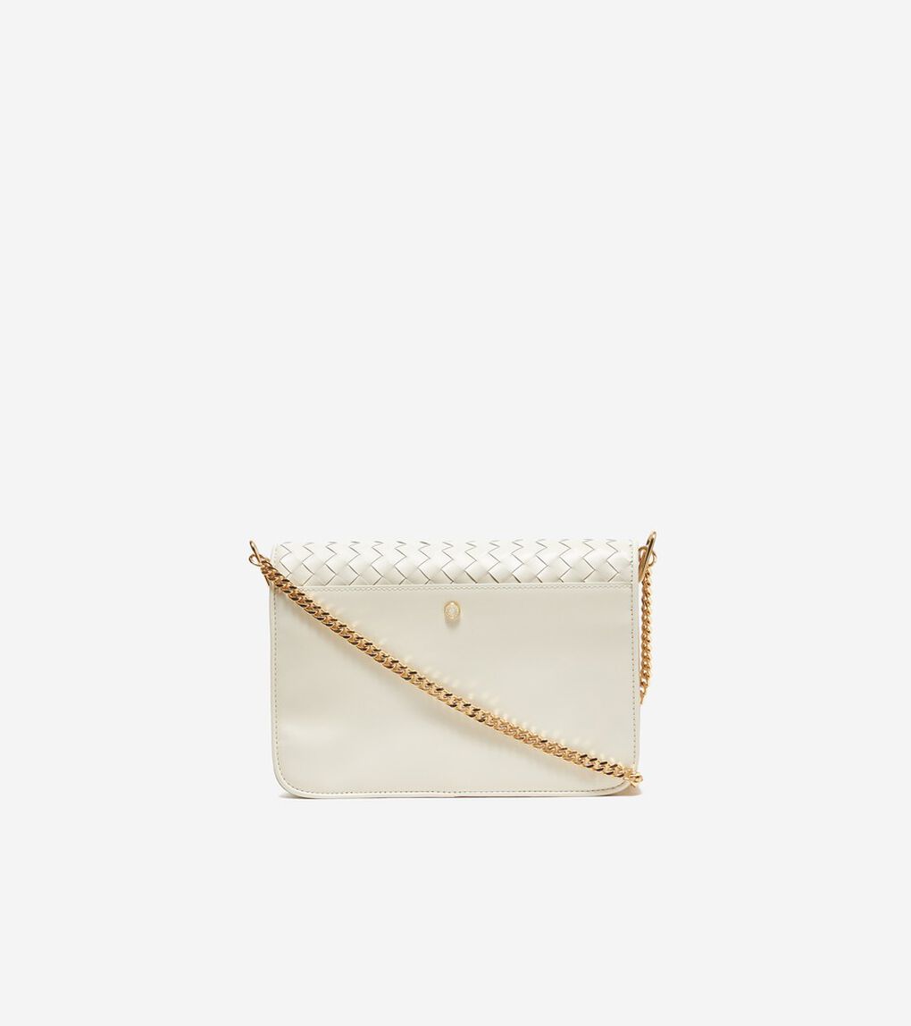 ウォーブン レザー クロスボディ womens.