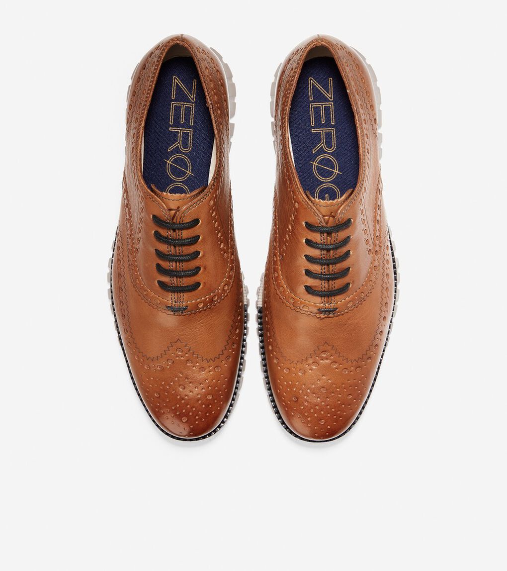 ゼログランド ウィングチップ オックスフォード mens.