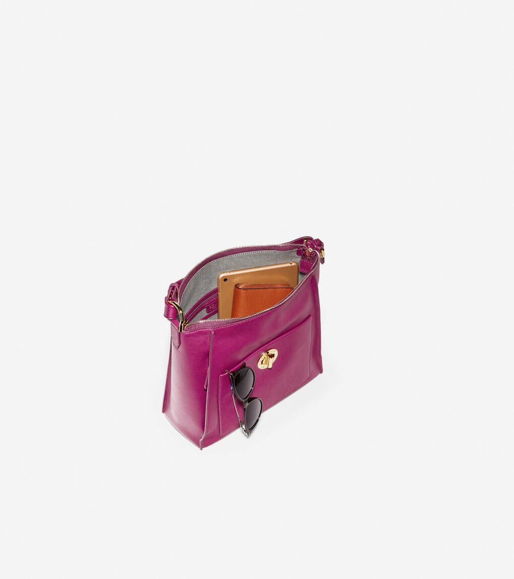 スモール ターンロック ショルダー バッグ womens.