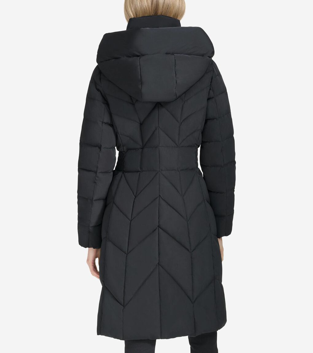 タフタ ダウンコート womens.